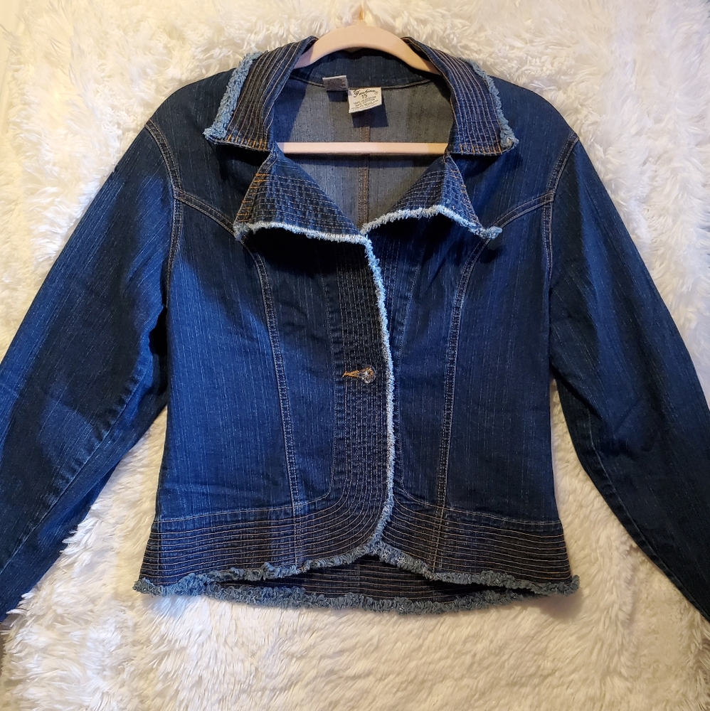 Jean jacket Sz 15